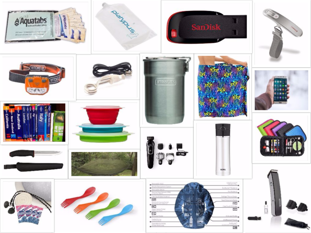 Sample travel accessories