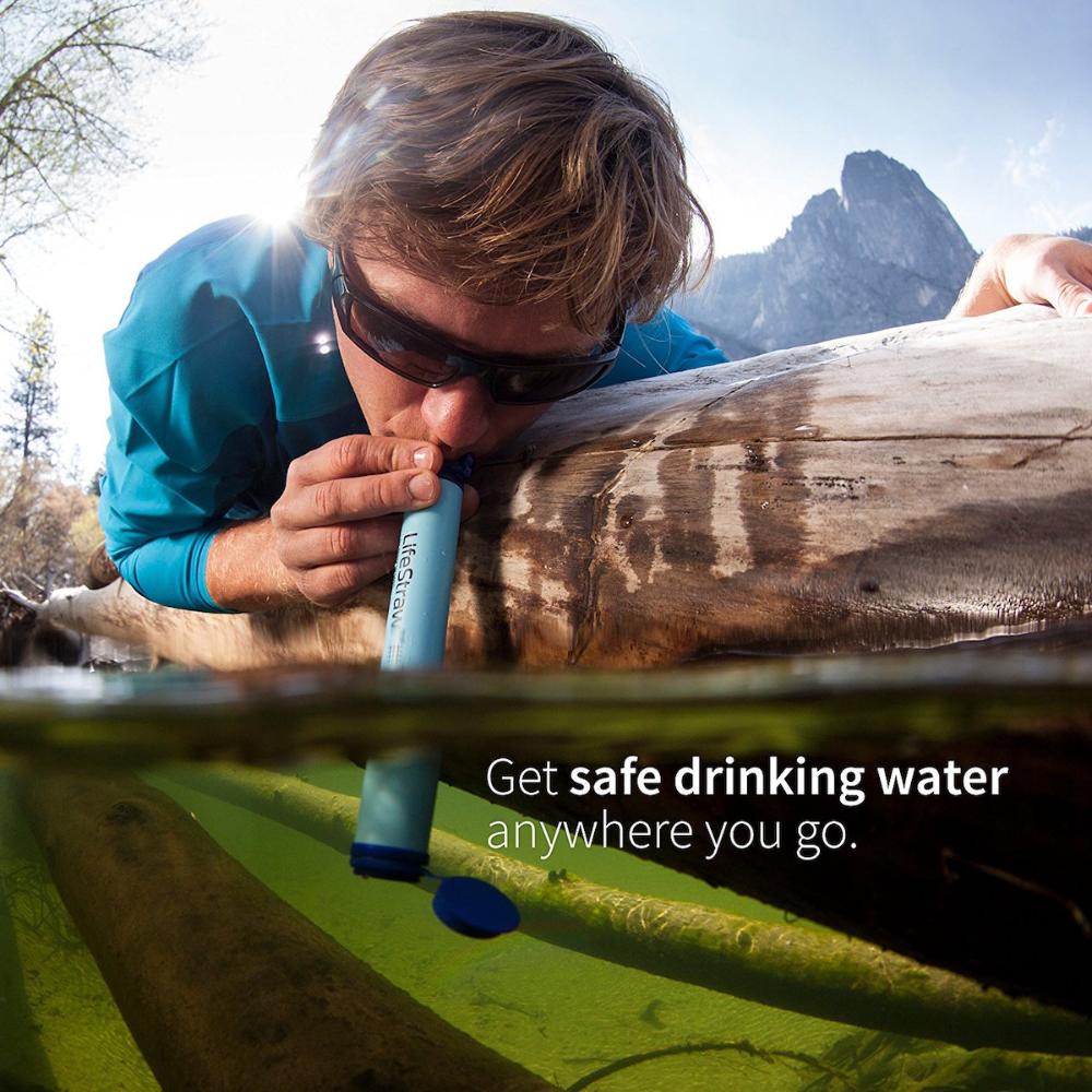 Travelers Swear by the LifeStraw Water Filter